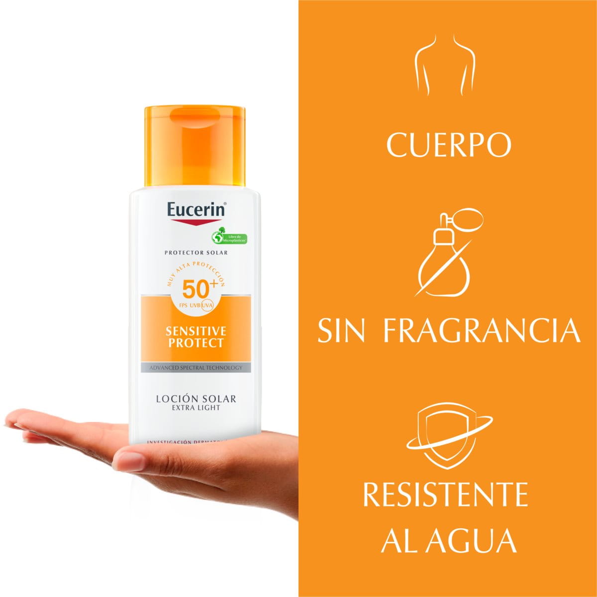 Sun Lotion Extra Light Sensitive Protect SPF 50+ | sunscreen for